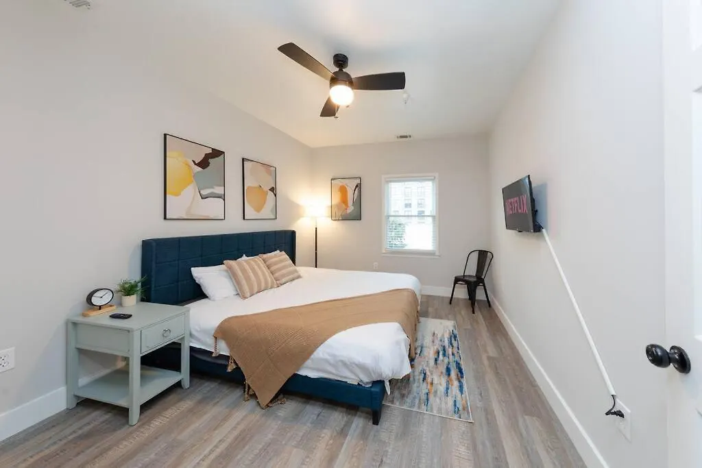 Modern 1Br With King Bed And Optional Parking Near Broadway And The Gulch Lägenhet Nashville 0*,  USA