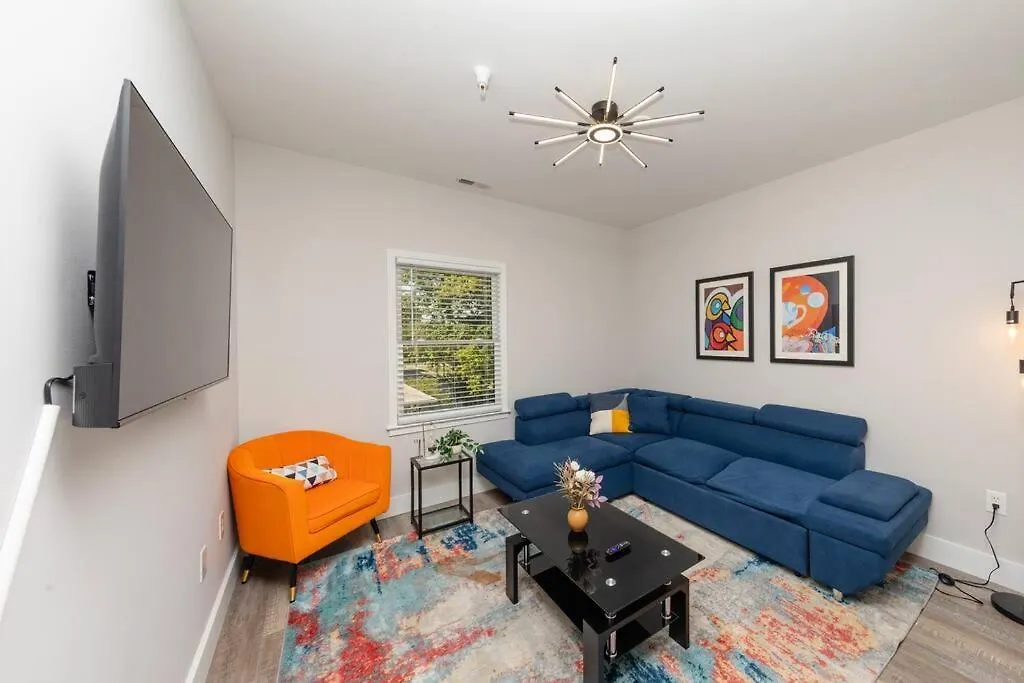 Modern 1Br With King Bed And Optional Parking Near Broadway And The Gulch Lägenhet Nashville USA